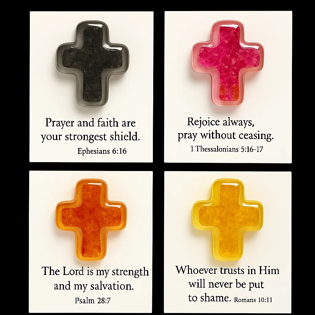 2025 Cross Molten Glass Pocket Hug Advent Calendar-24DAYS