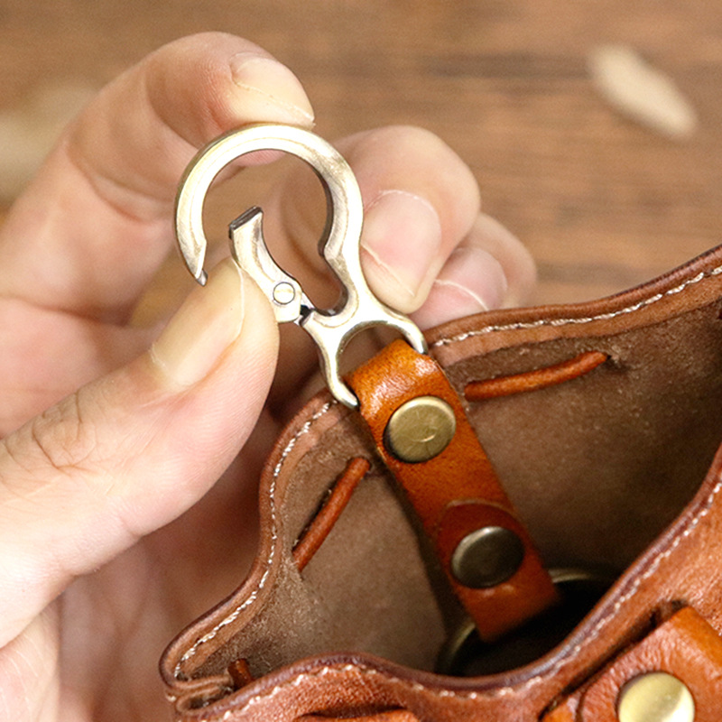 🔥On Sale🔥Viking-Inspired Handmade Leather Coin Purse🐂👛