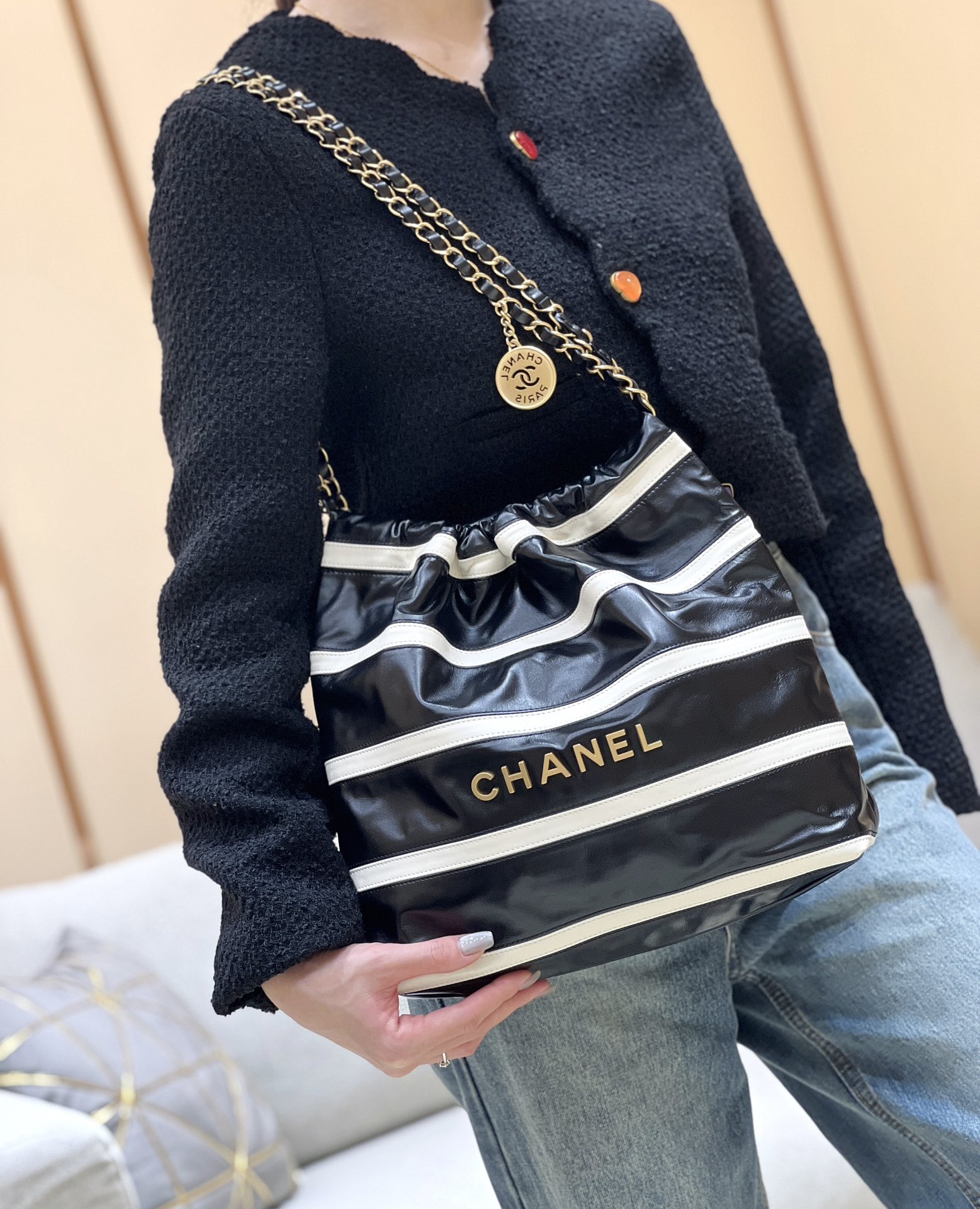 Chanel 24S Spring/Summer Collection Limited Edition Colorblock Handbag AS3260