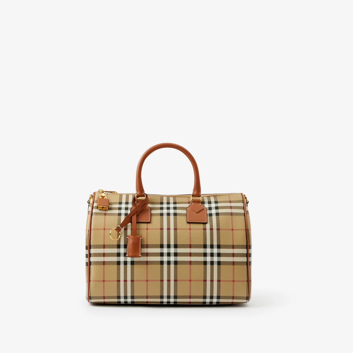 Burberry Medium Check Bowling Bag 80920851