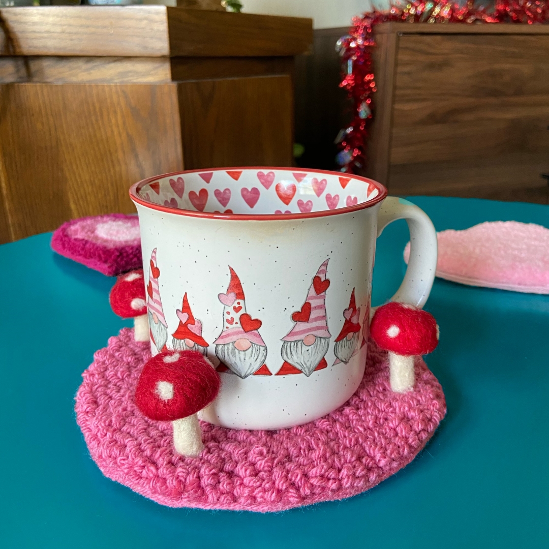 ❤️Mother's Day Sale 60% OFF❤️2024 🌹 Handmade Fairytale Mushroom Coasters✨BUY 2 GET 10 OFF & FREE SHIPPING