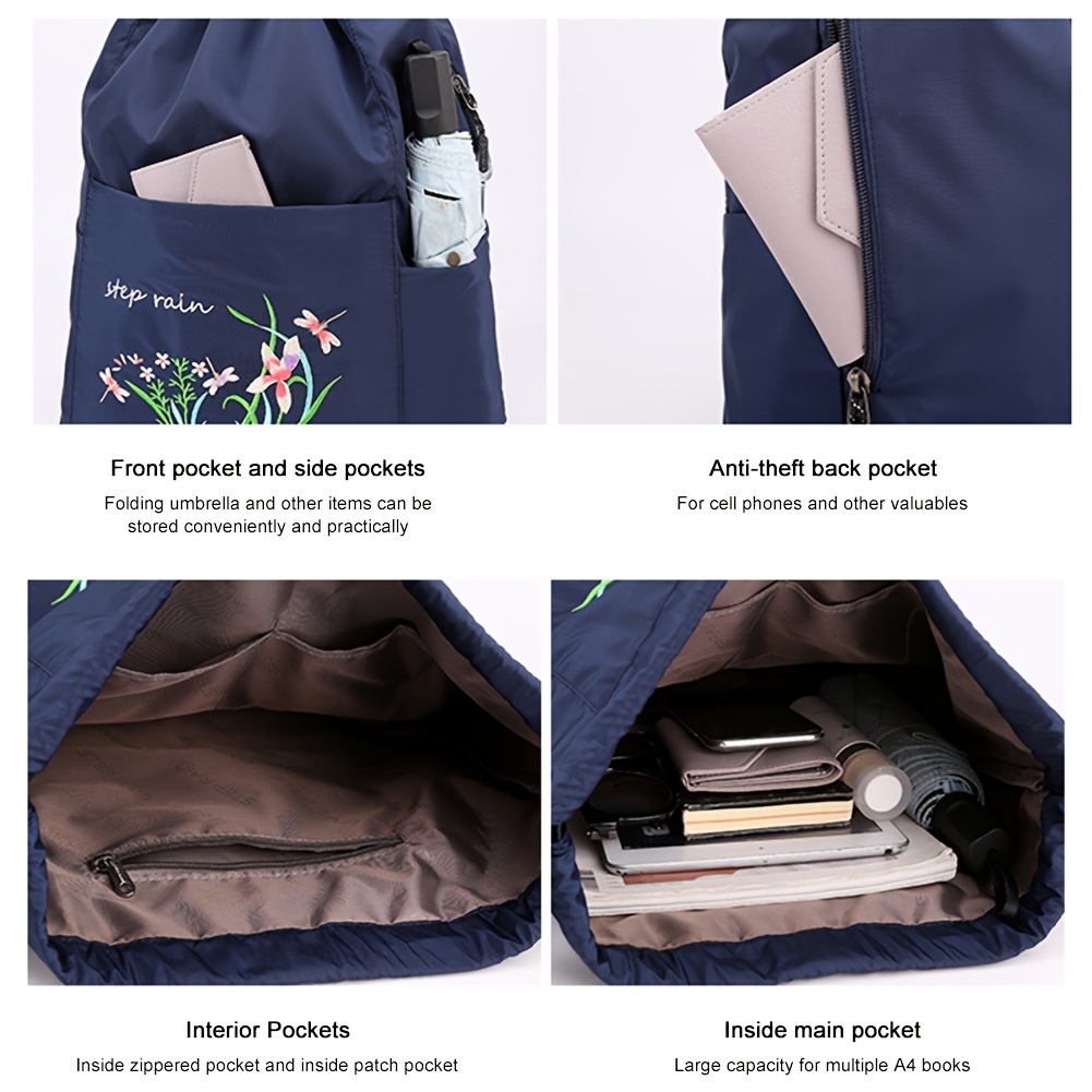 Drawstring Foldable Large Capacity Dry-wet Separation Travel Sports Backpack--BUY 2 FREE SHIPPING