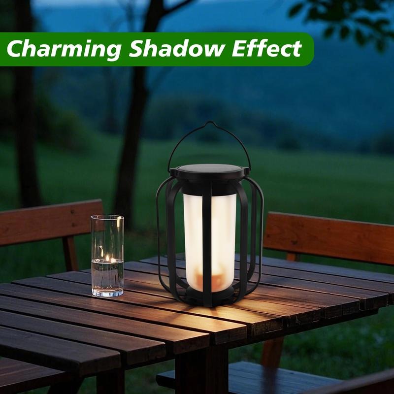💥ON SALE💥Upgraded Solar/Rechargeable lantern outdoor light with base