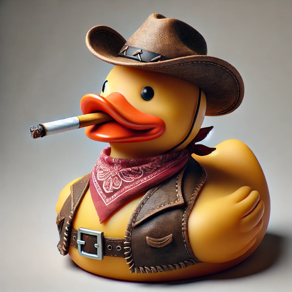 Western Cowboy Duck