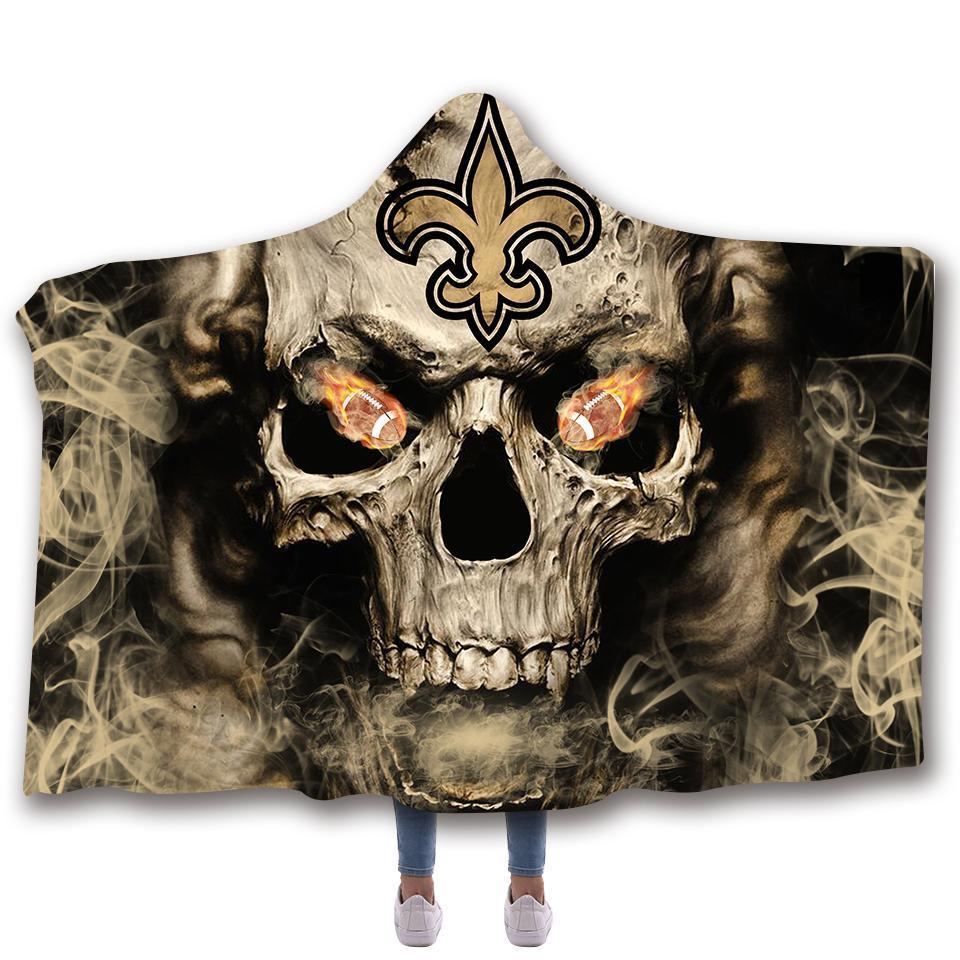 NEW ORLEANS SAINTS CLASSIC 3D HOODED BLANKET