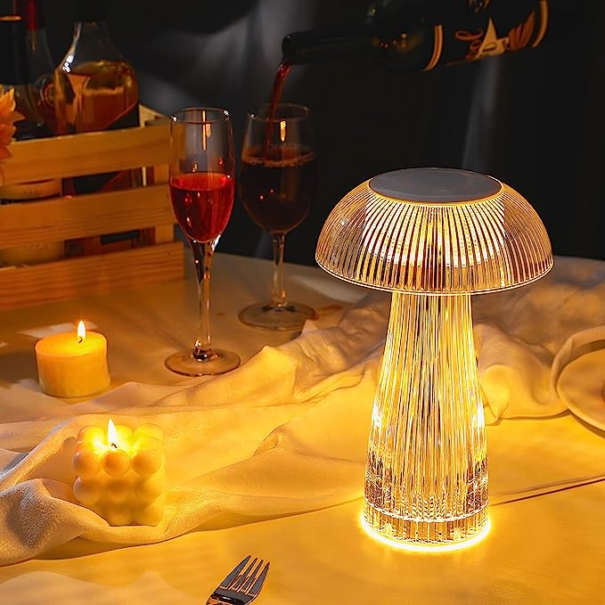 (🔥Last Day Promotion-SAVE 50% OFF)✨Touching Control Mushroom Lamp-BUY 2 GET 5% OFF & FREE SHIPPING!