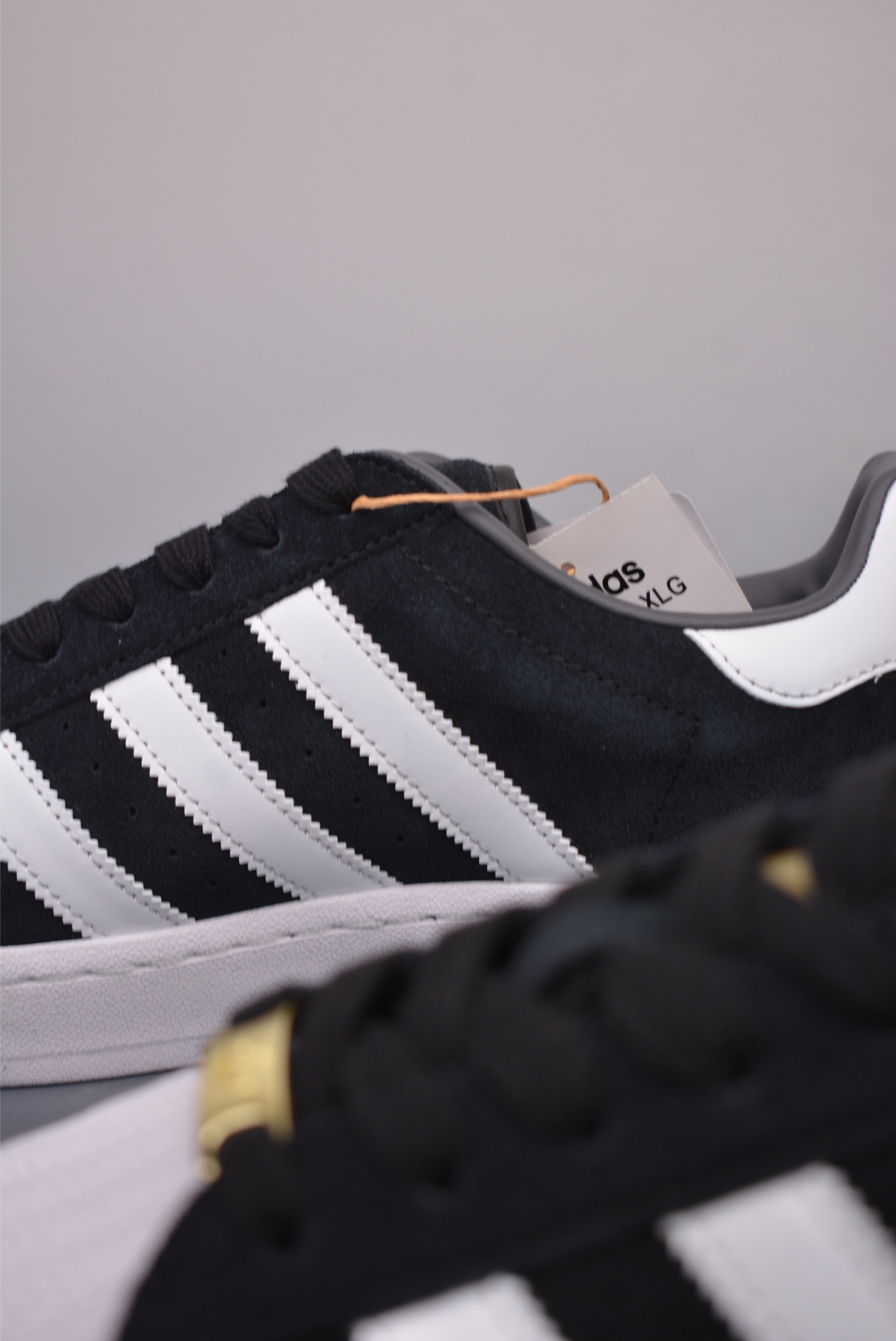 Adidas Originals Superstar White Black Gold JI0124