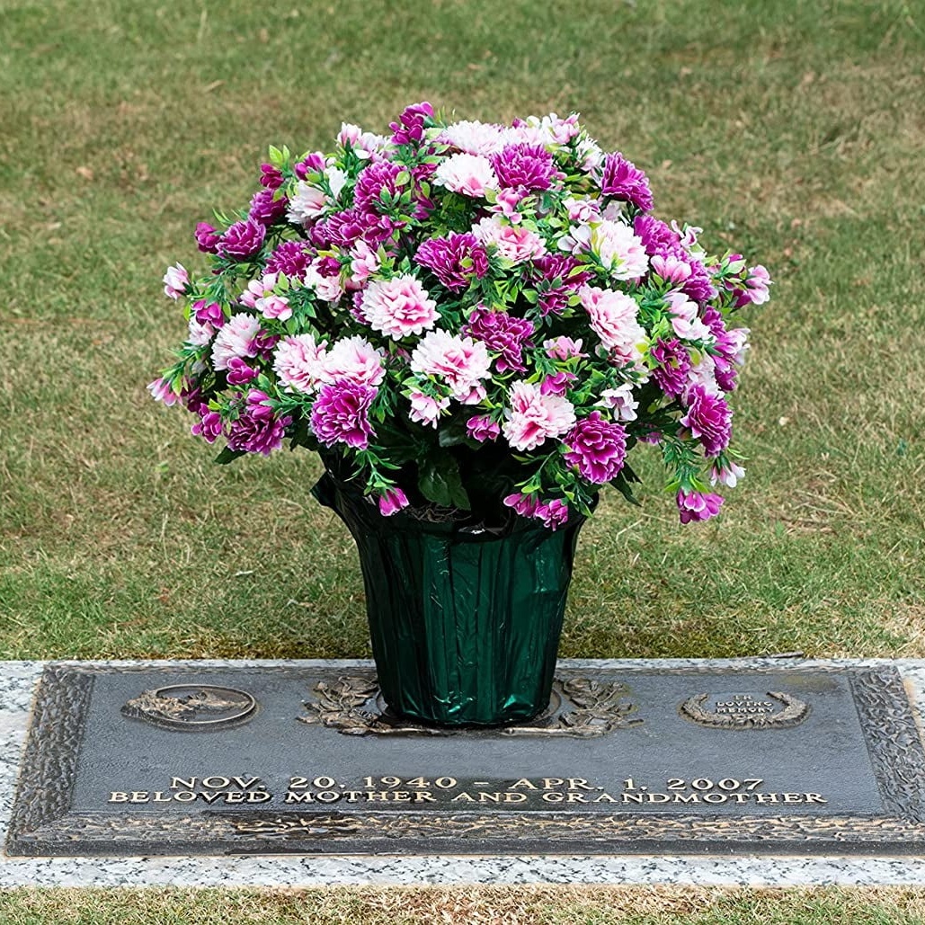 🏆Last Day 49% OFF⚡Artificial Flowers Sunset Garden Mums Bouquet Decoration - UV resistant, Waterproof, Windproof