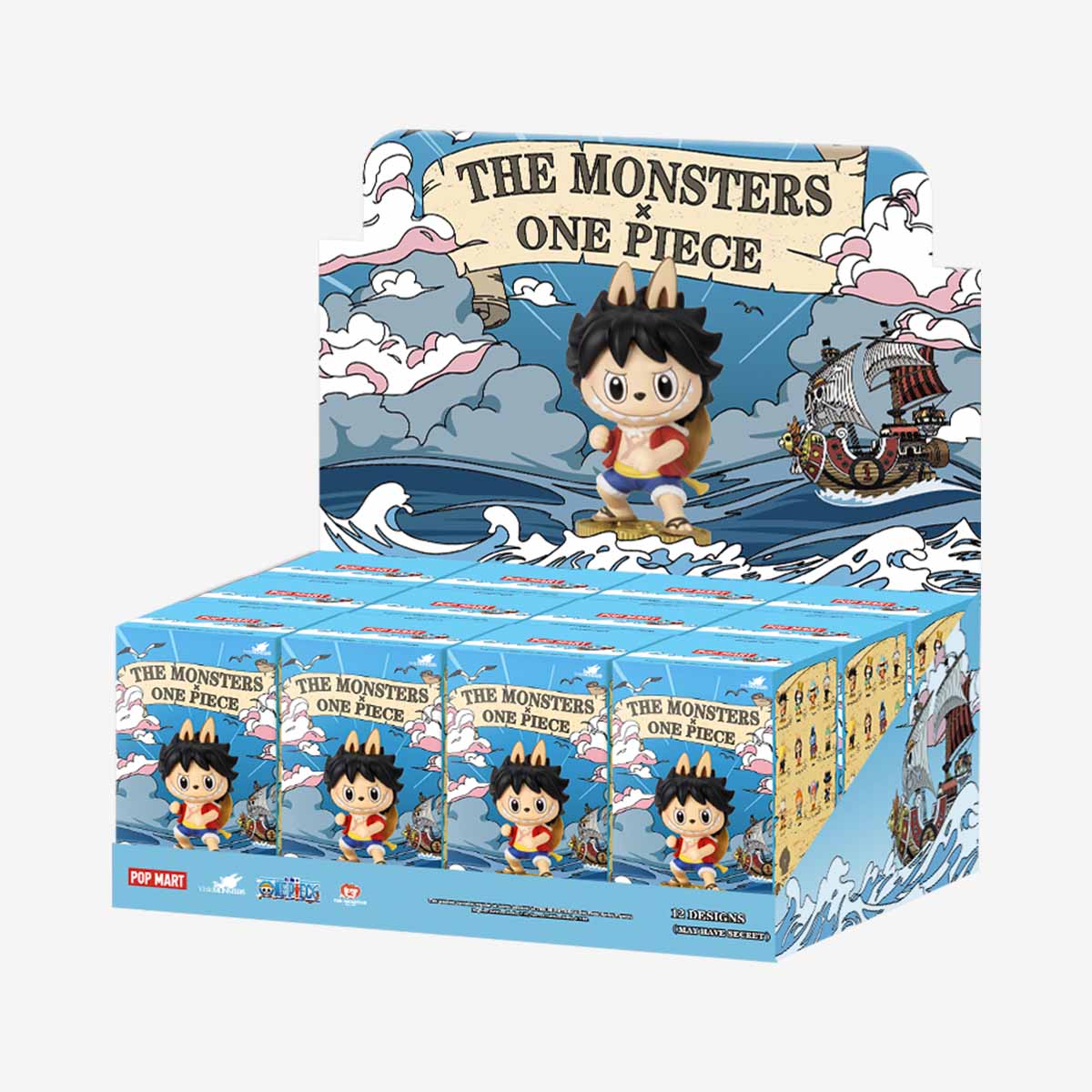 POP MART THE MONSTERS × One Piece Series Figures