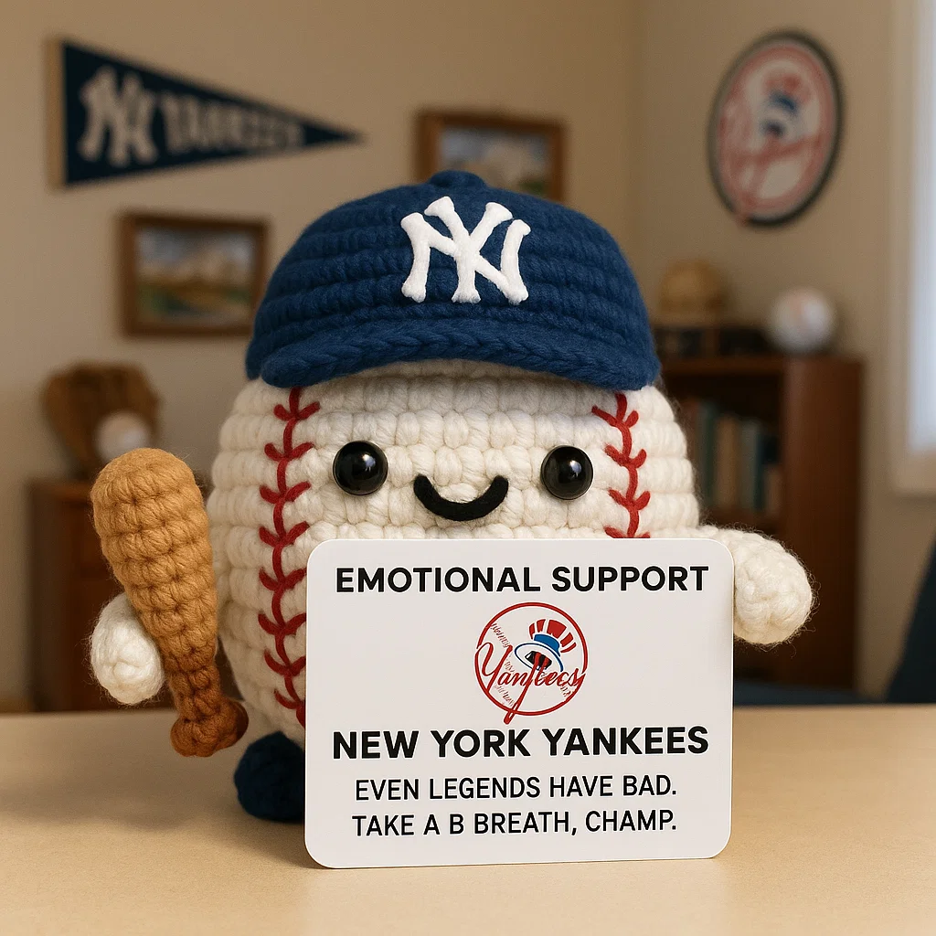 ⚾Baseball Team Emotional Support Crocheted Dolls🧶