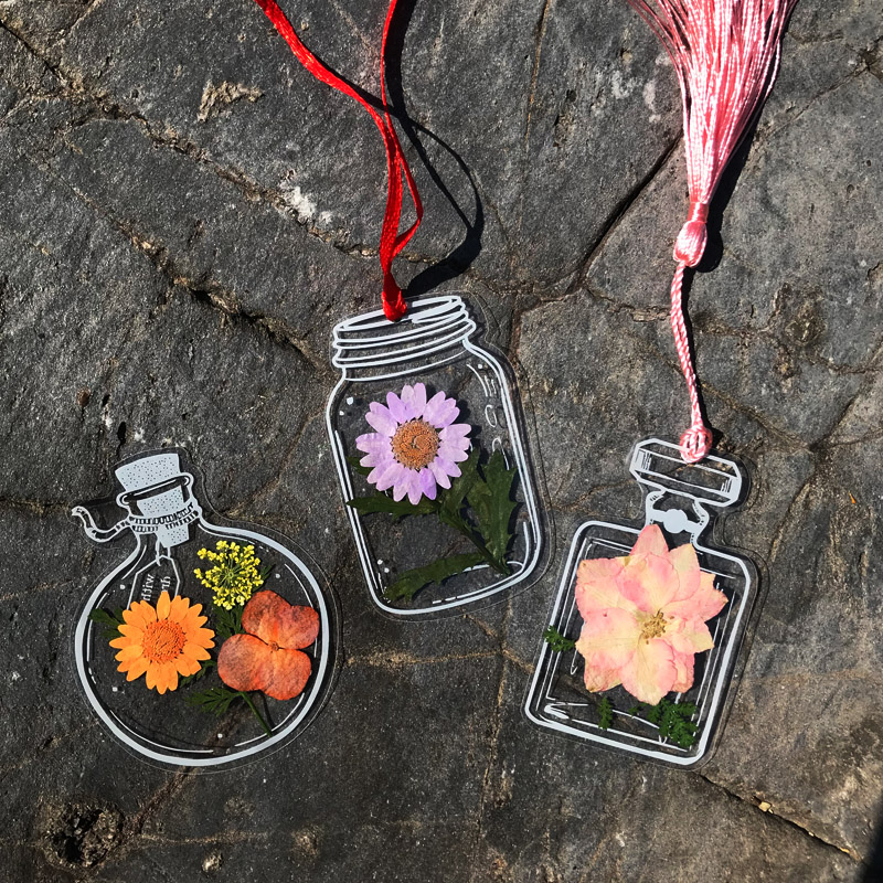 🔥Last Day Promotion-[SAVE 50% OFF]--New Dried Flower Bookmarks Set-BUY 4 GET 10% OFF & FREE SHIPPING