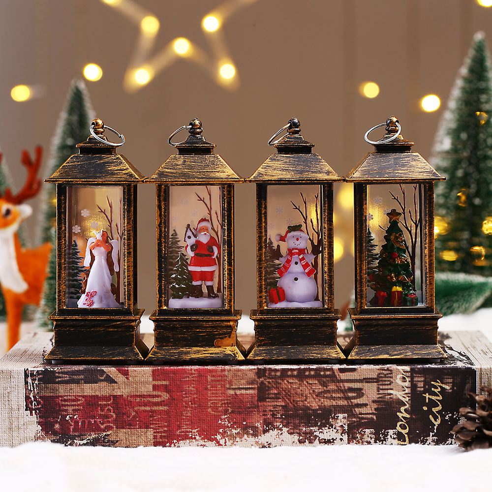 (🌲Early Christmas Sale- SAVE 49% OFF)Snow Globe Christmas Lantern Decorations-BUY 3 GET 10% OFF & FREE SHIPPING