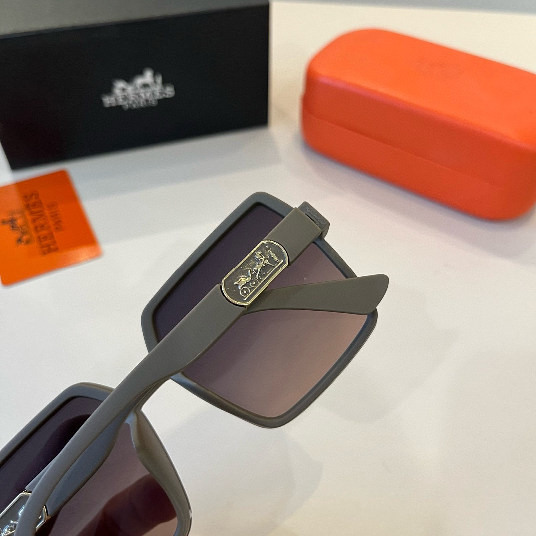 Hermes Square Frame Sunglasses