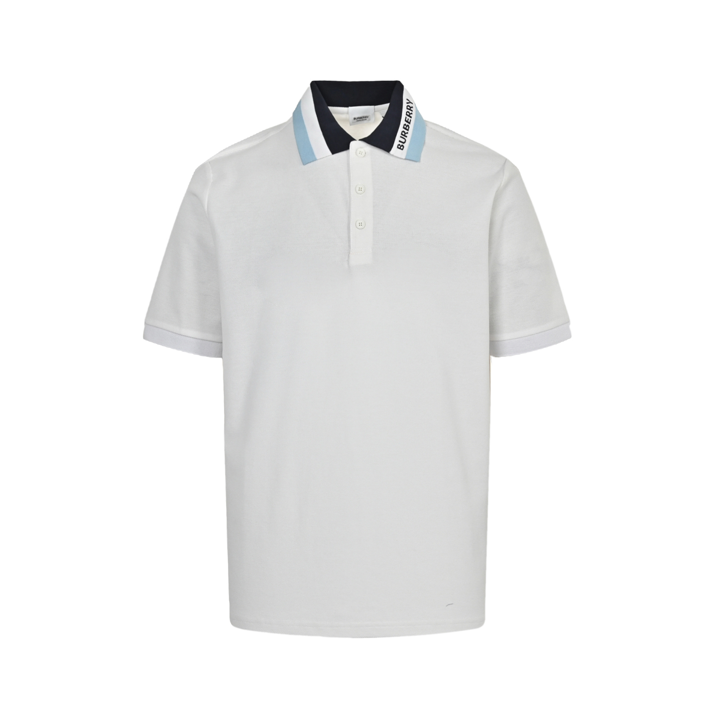 Burberry classic collar jacquard letter Polo short sleeve