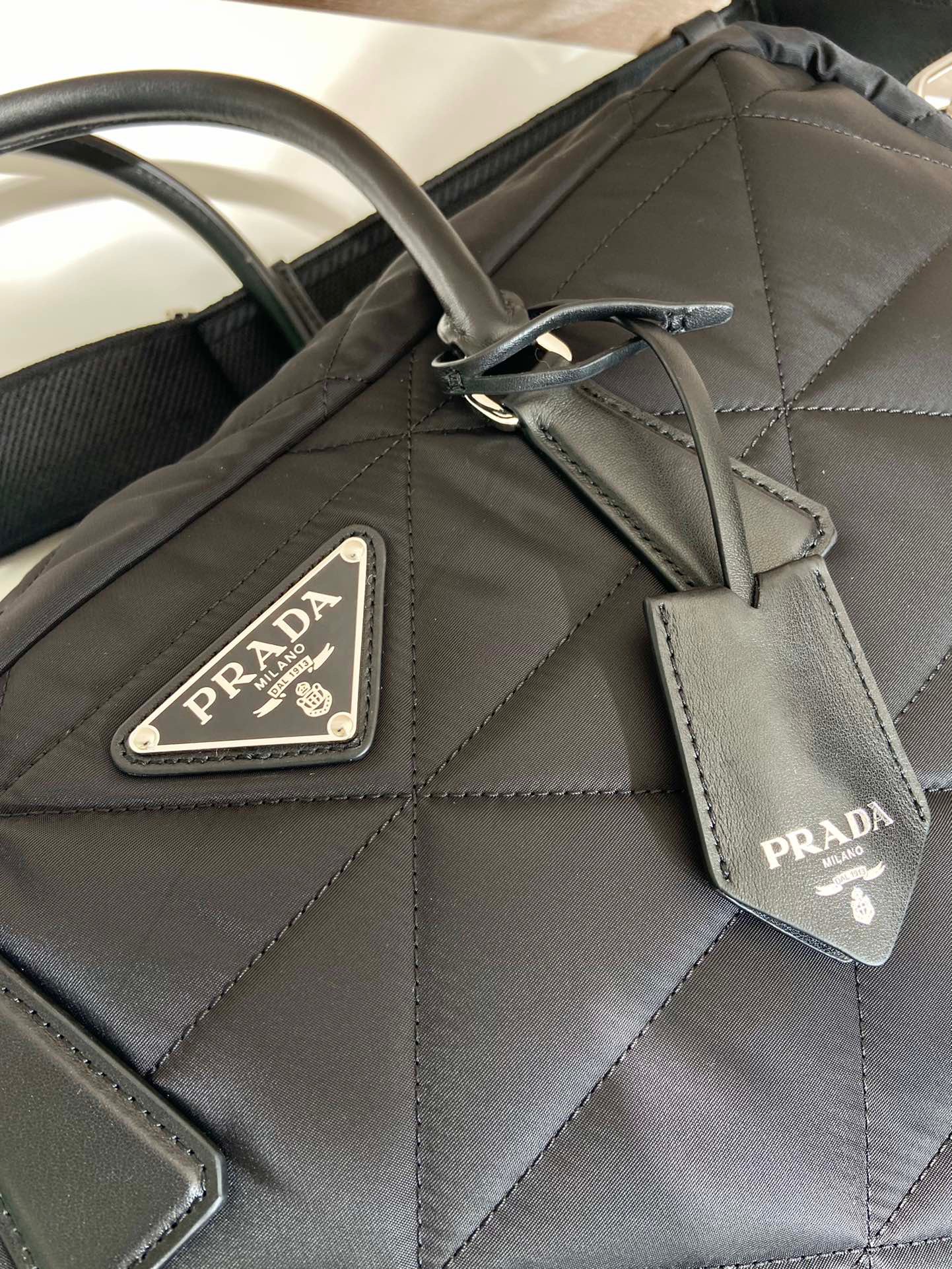 Prada New Plaid Travel Bag 2VA009