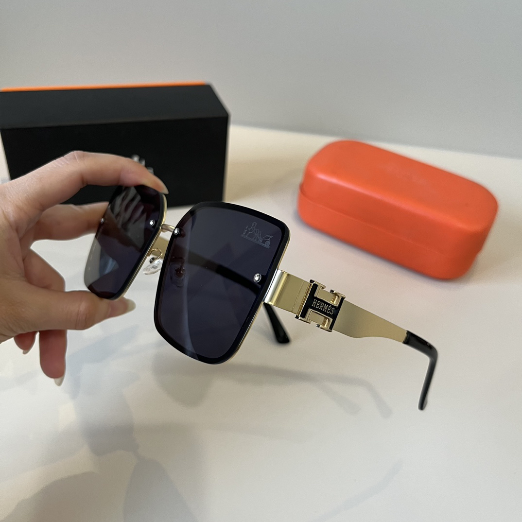 Hermes Square Frame Sunglasses
