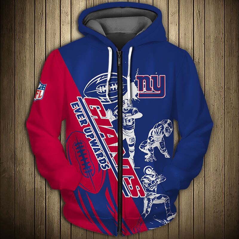 NEW YORK GIANTS 3D HOODIE NNYG002