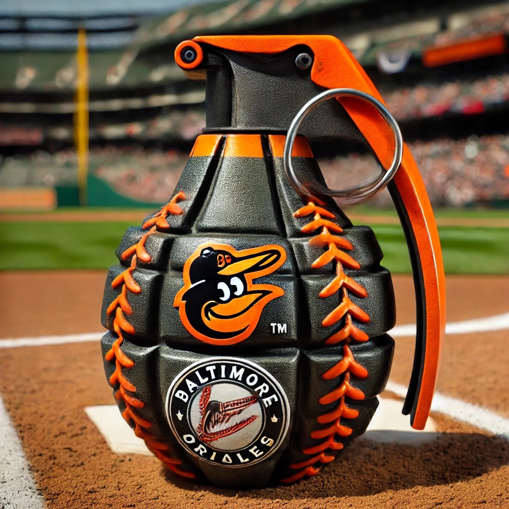 Baseball Team Hand Grenade