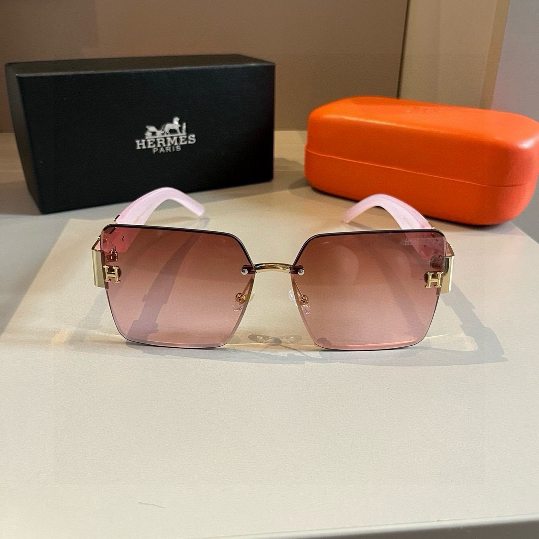 Hermes rimless sunglasses