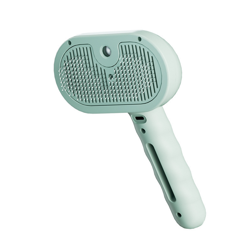 Self-Cleaning Spray Cat Brush for Shedding