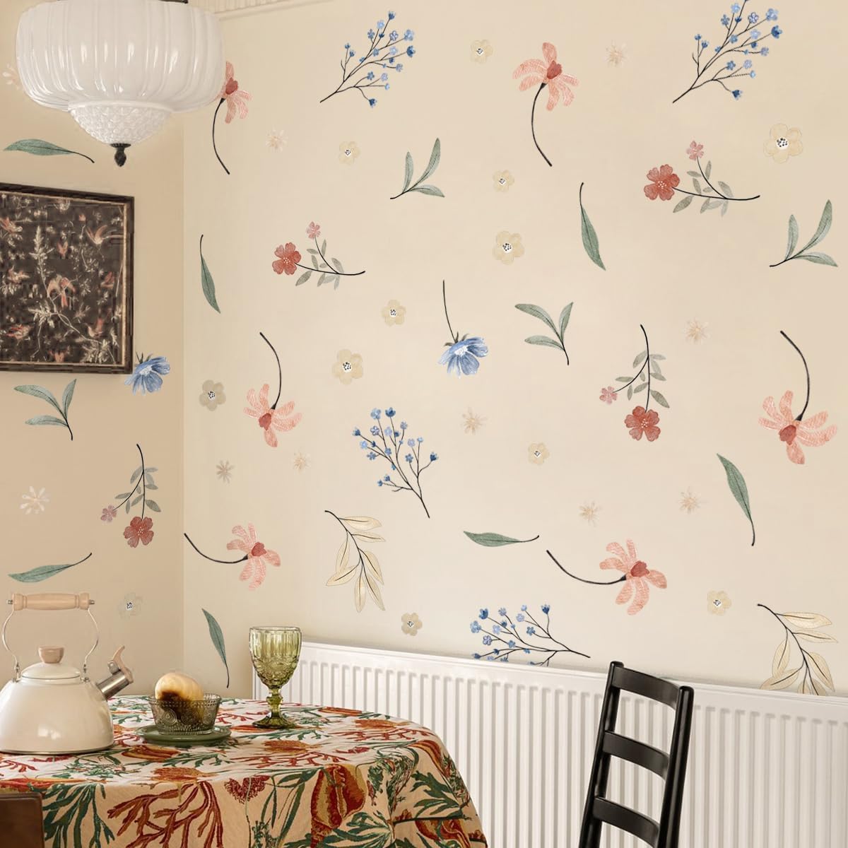 💖Last Day 49% OFF💖8 Sheets Removable Colorful Wildflower Wall Decal