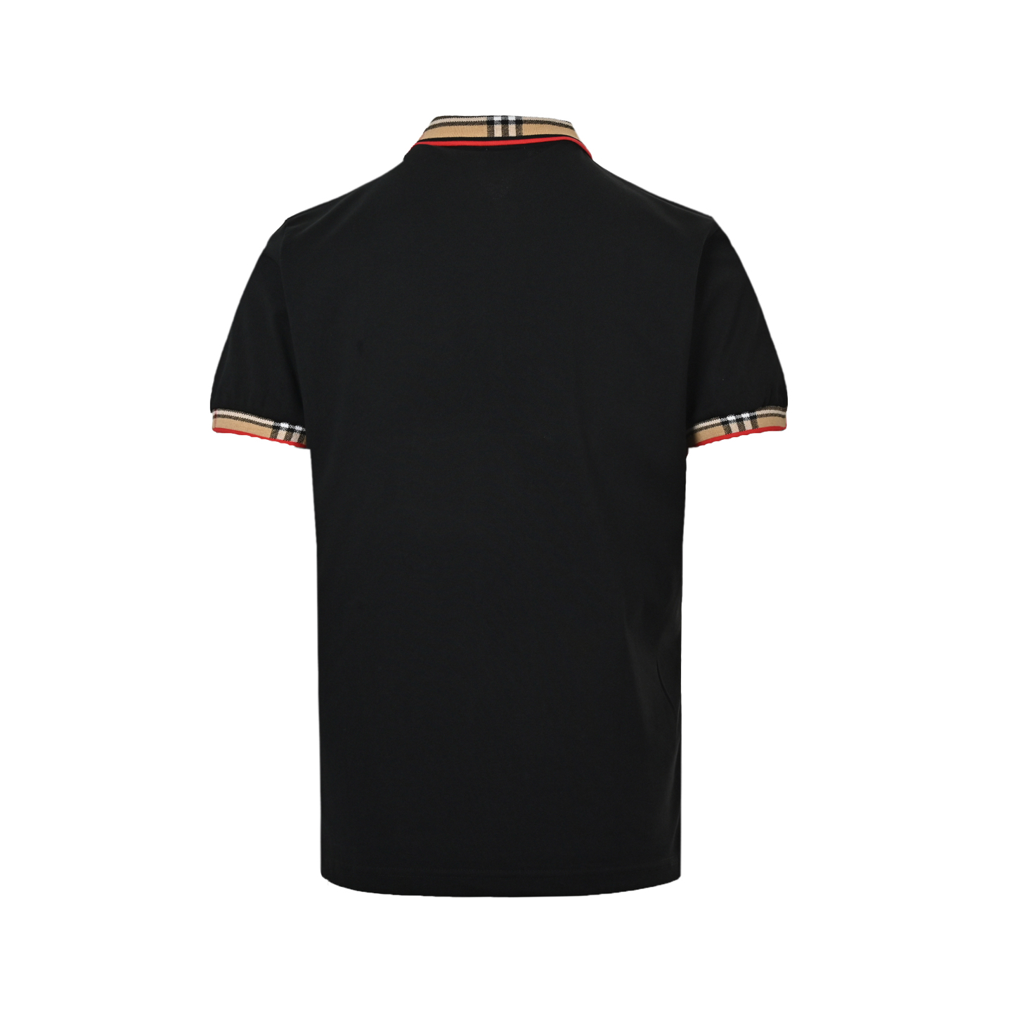 Burberry Check Collar Polo Short Sleeve
