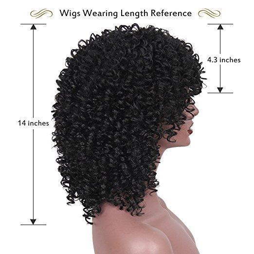 Luna A08 Spiral Culrly Shoulder Length Wig for Women