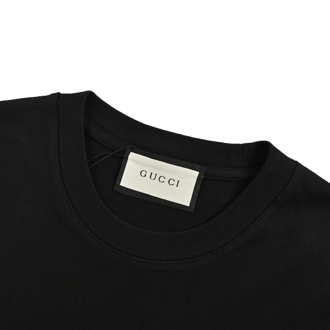 Gucci 24ss Horse Tower Print Short Sleeve