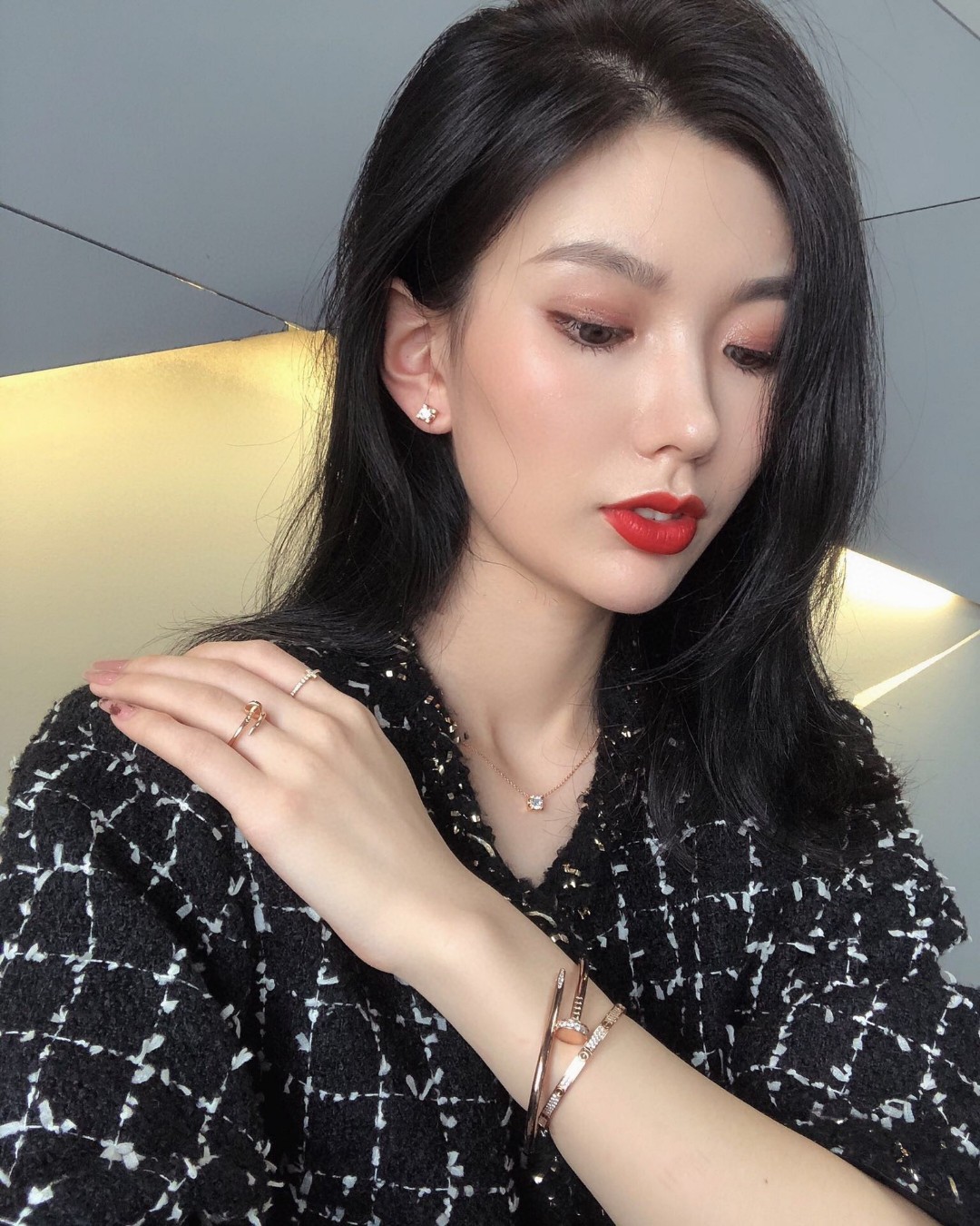Cartier Classic Horn Clavicle Necklace
