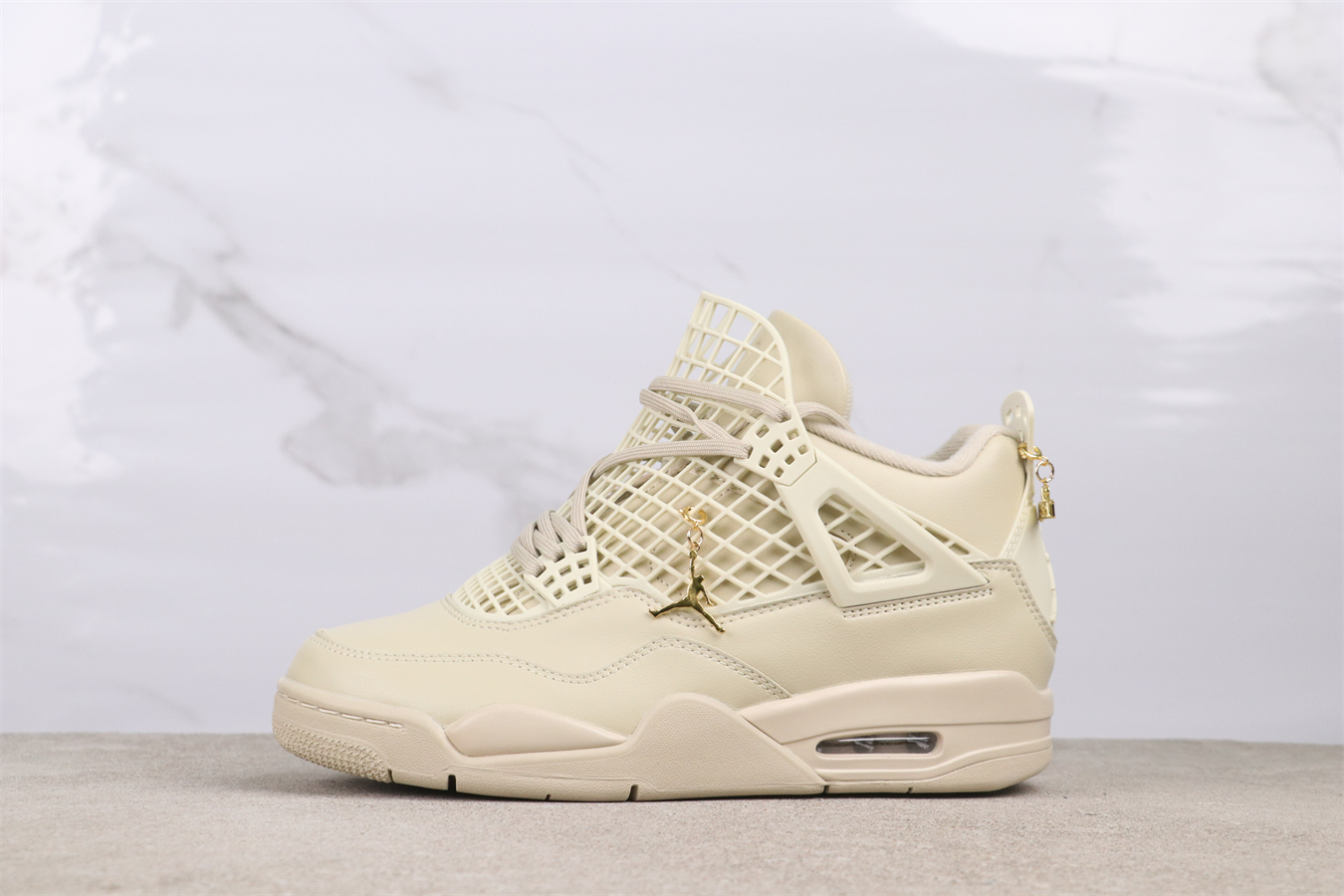 Air Jordan 4 NET basketball shoes Rattan FN7251-200