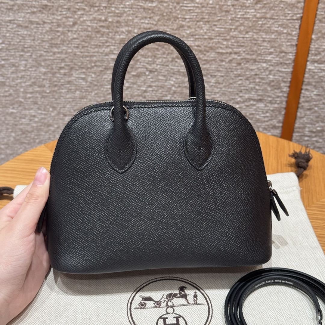 Hermès Bolide Mini 89Noir Handbag (Handmade to Order)