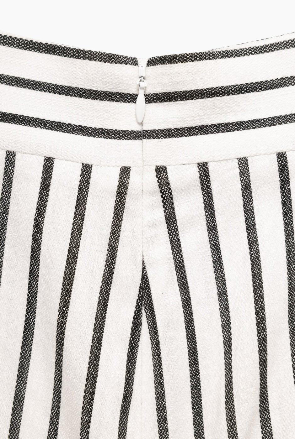 Pantalon amplio estampado rayas