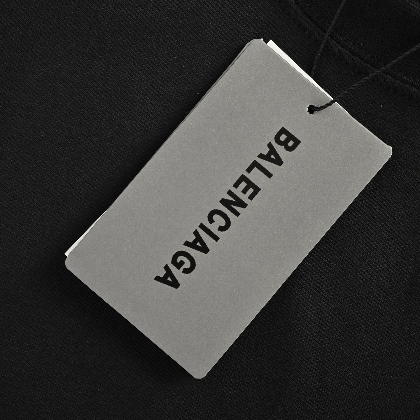 Balenciaga 25ss badge logo print short-sleeved shirt