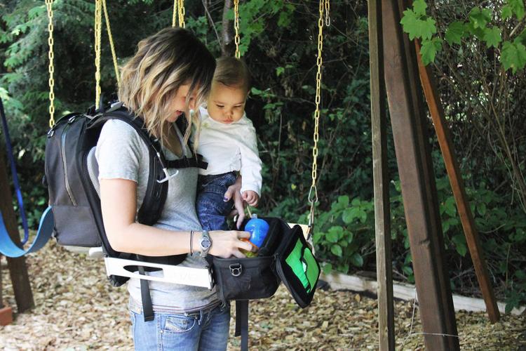 This Backpack Swings Around To Access Essential Items On The Go