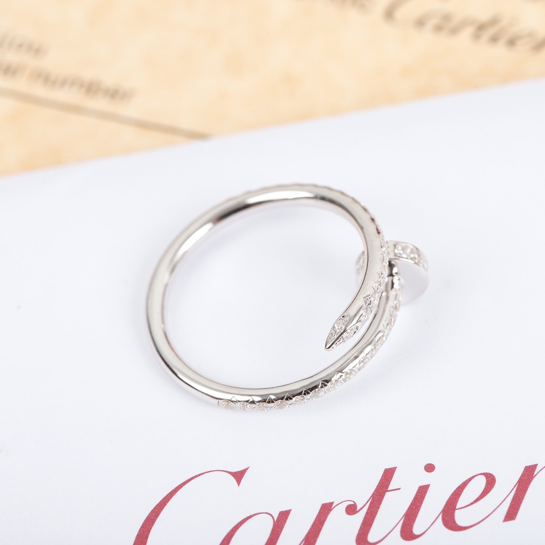 Cartier nail diamond ring