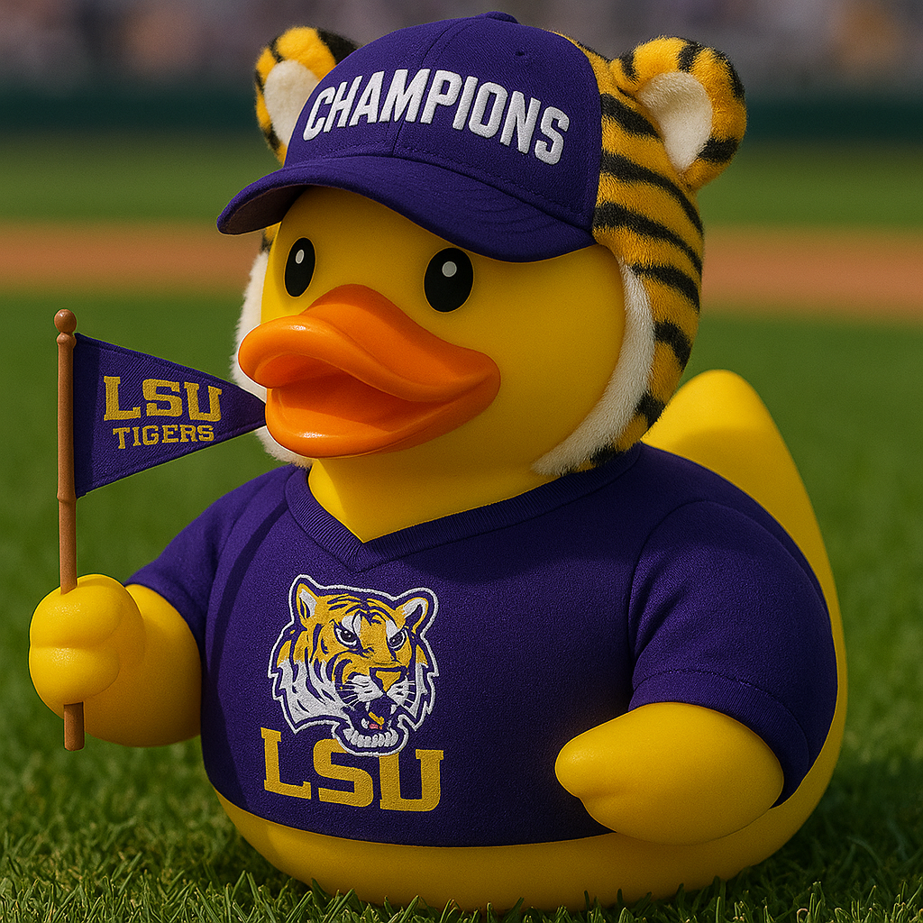 LSU Tigers 2025 Championship Duck