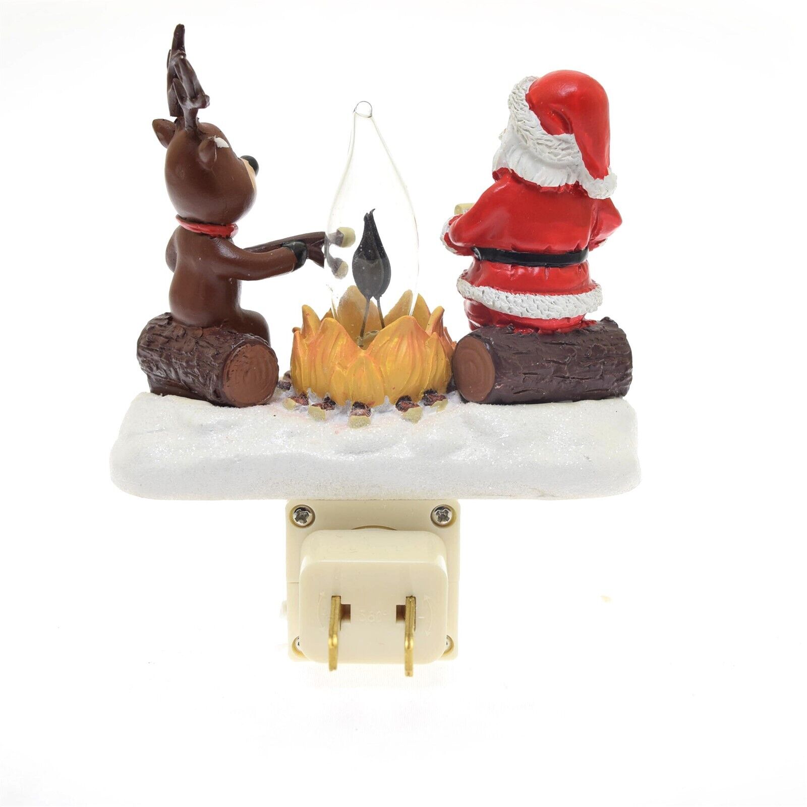 💥Daily Sales of 1000+🎄2024 Christmas Campfire Flickering Nightlight✨🎅& Ghost Nightlight 👻