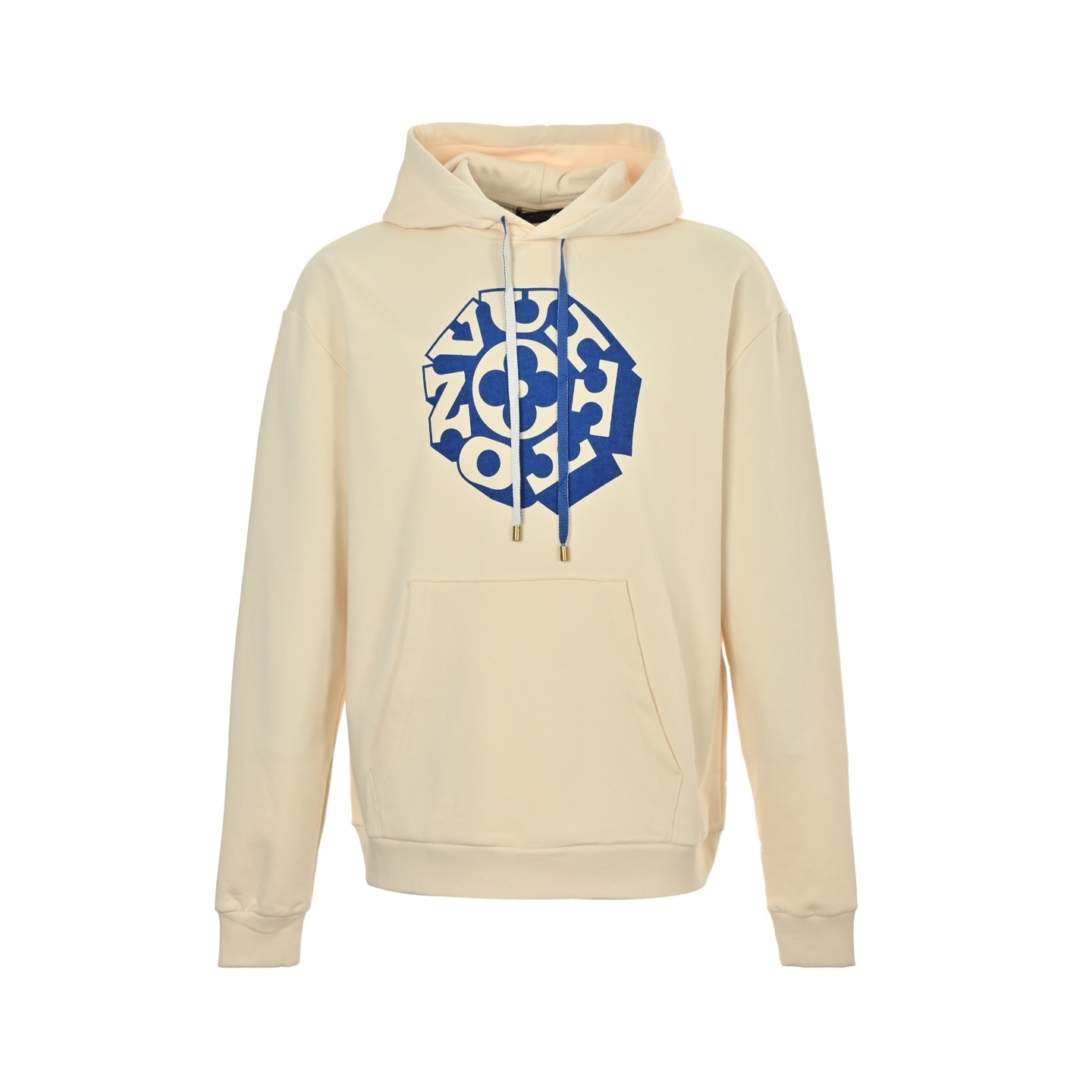 Louis Vuitton 25Fw Blue Circle Print Hoodie