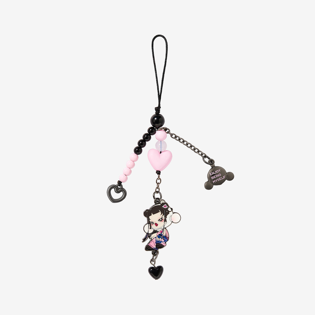 POP MART SKULLPANDA CHEERS TO MYSELF SERIES-Phone Charm [1 Blind Box]