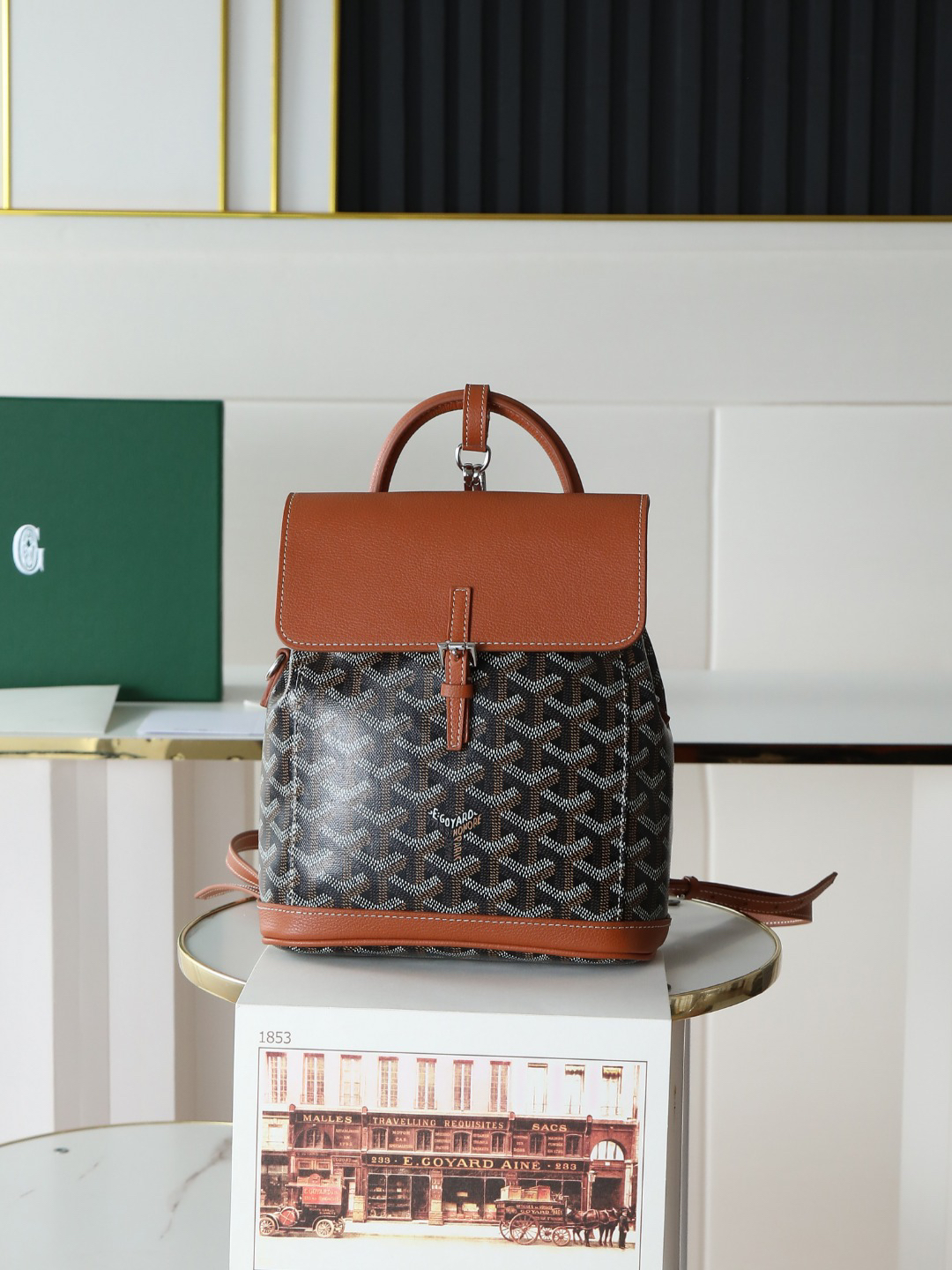 Goyard Aln Mini Backpack 020194