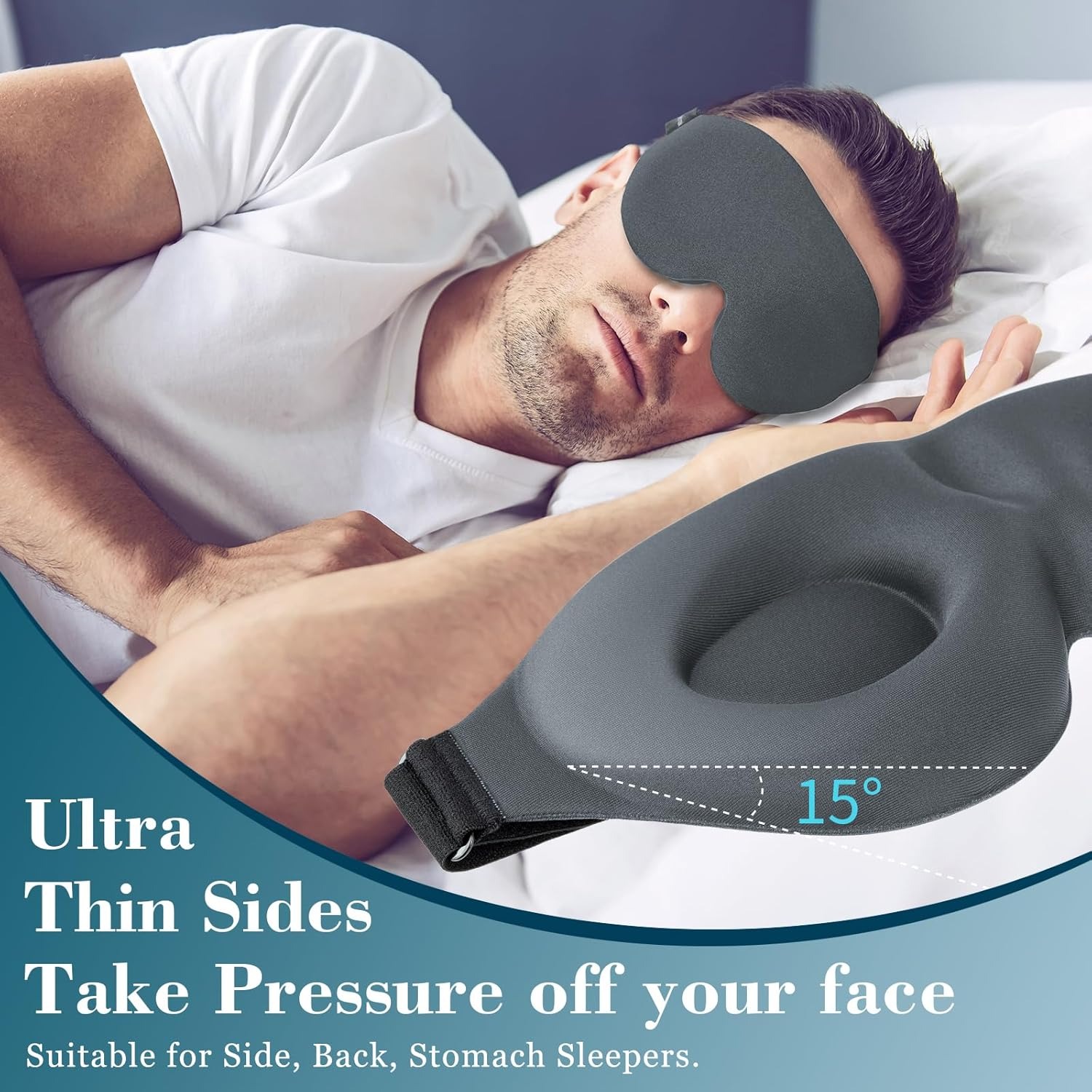 💥ON SALE💥Sleep masks are suitable for people who sleep on their sides.