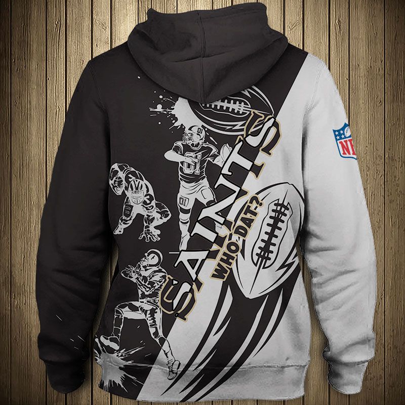NEW ORLEANS SAINTS 3D HOODIE NNOS002