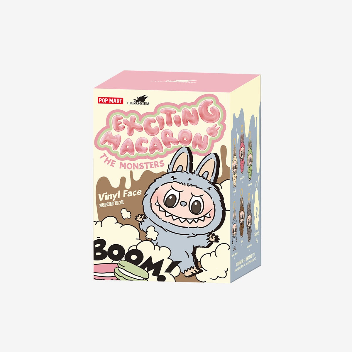 POP MART THE MONSTERS - Exciting Macaron Vinyl Face [1 Blind Box]
