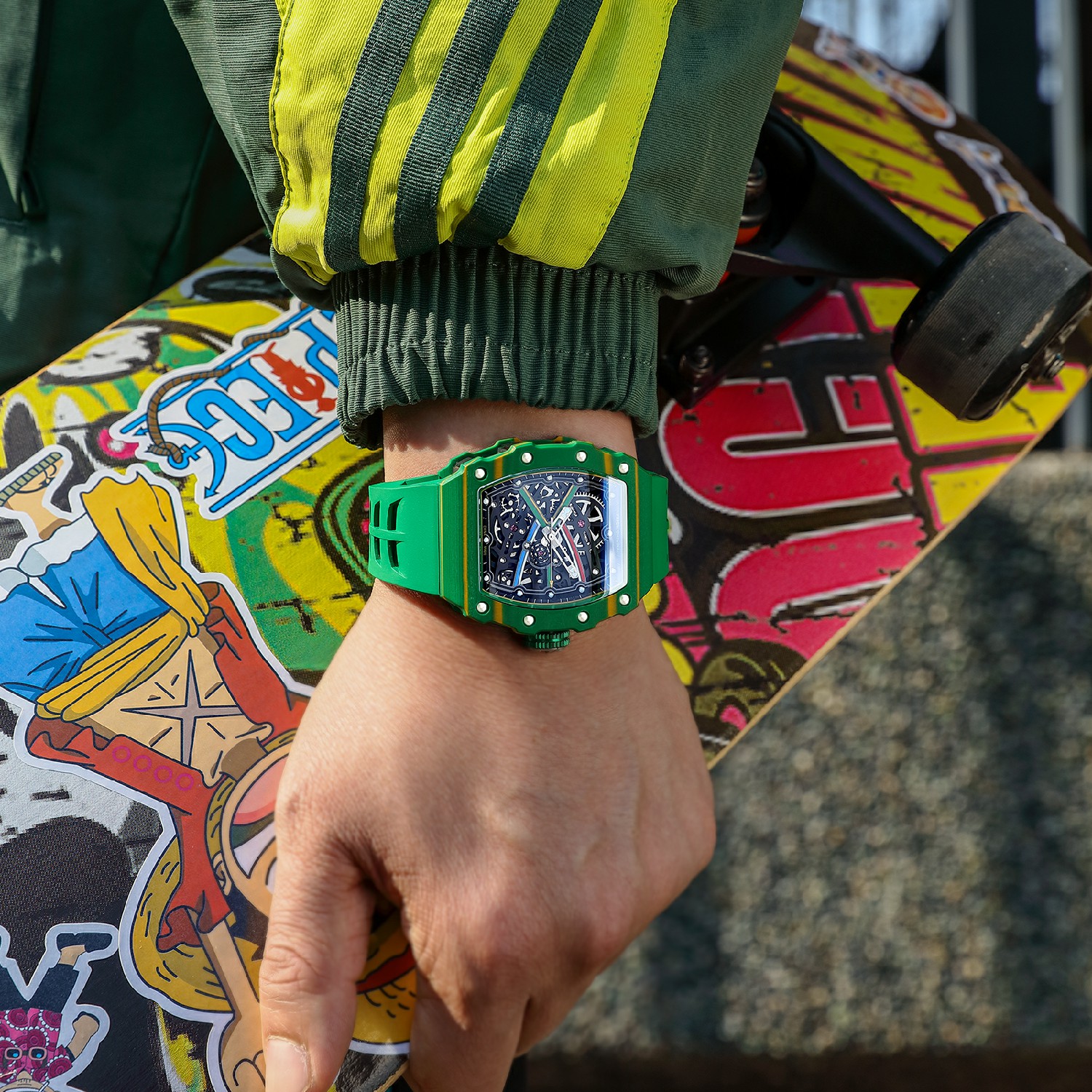 FM603 Skeleton Luxury Waterproof Watch (Limited Edition)