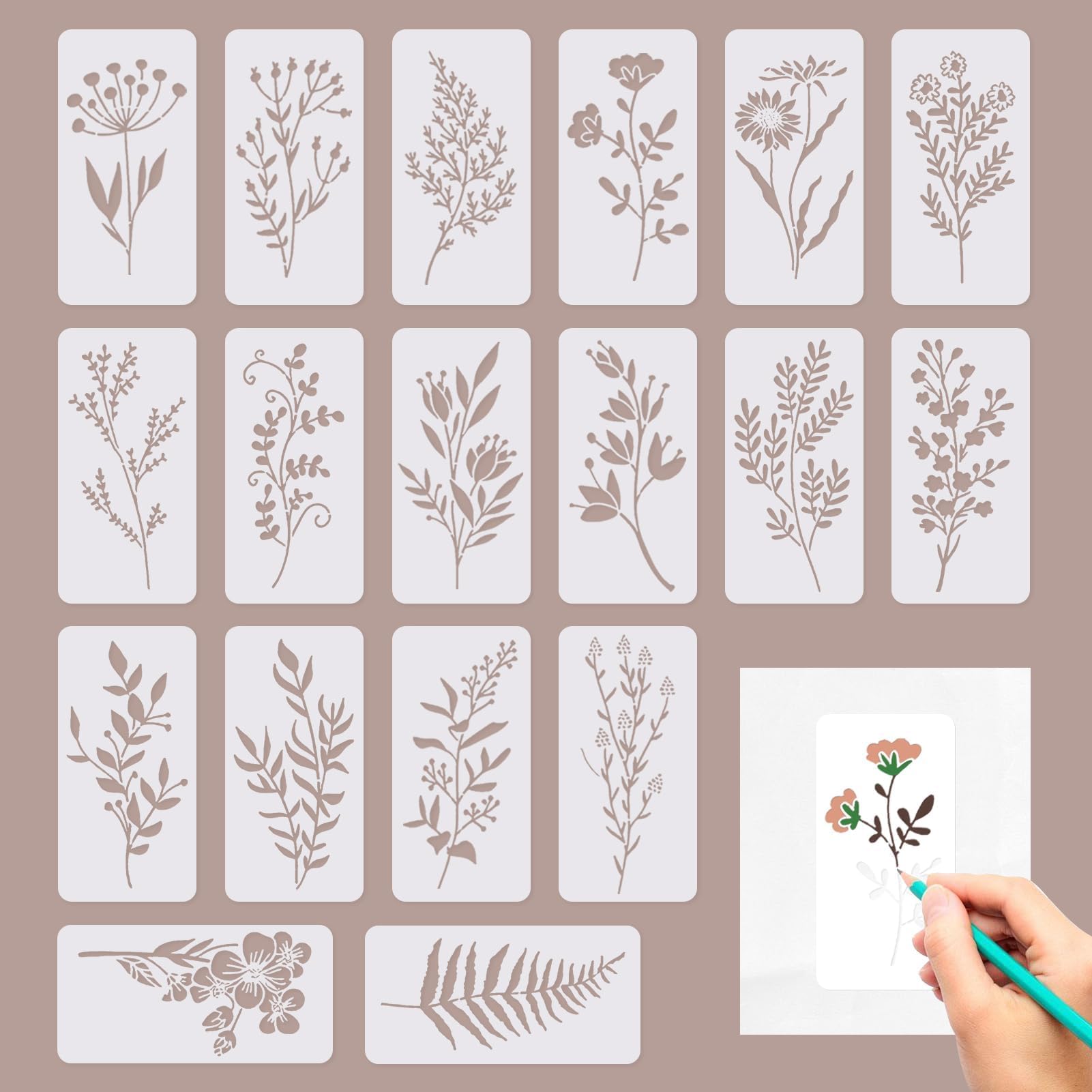 🔥On Sale🔥Flower Stencils 🌻 DIY Decoration