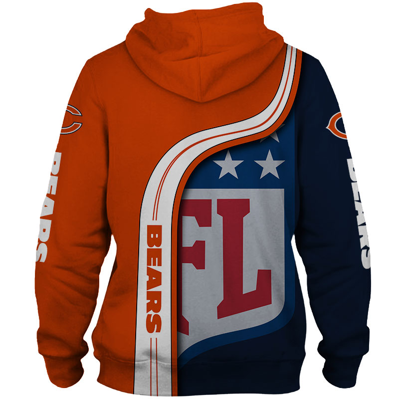 CHICAGO BEARS 3D HOODIE CCBB001