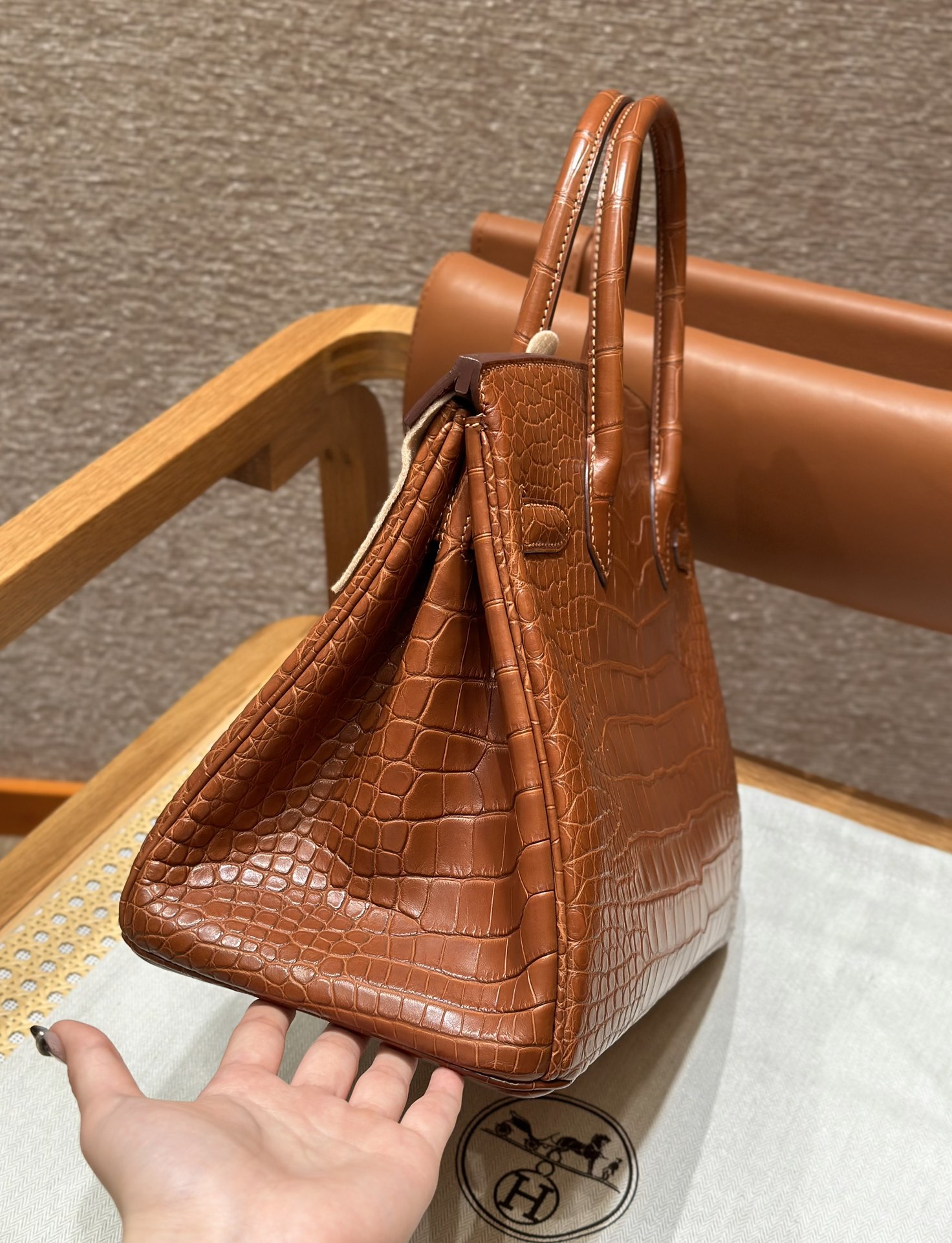 Hermes Birkin 37Gold (Handmade to order)