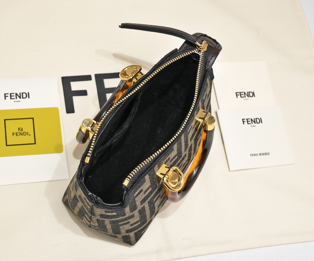 FENDI by the way Boston Tote Bag 8936