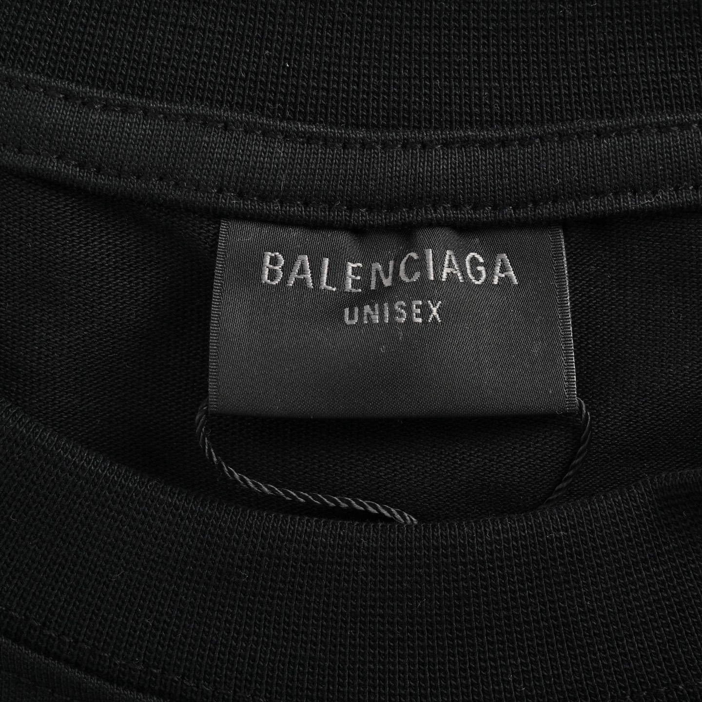 Balenciaga 25ss eye chart cut hole short sleeve