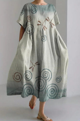 Women's Stand-Alone Short-Sleeve Dress